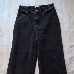 H&M High Rise Dark Gray Women's Jeans